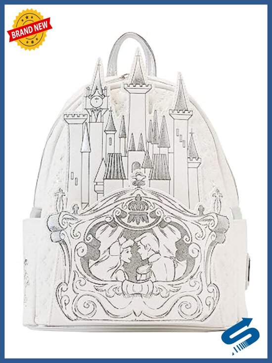 Disney Cinderella Happily Ever After Mini Backpack faux leather